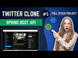 Twitter Full Stack Clone Project With React, Spring Boot | Advanced API For Social Media app