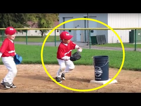 Using a Bucket to Teach Defense in Tee Ball | Little League