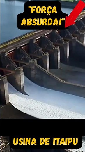 **Por dentro da Hidrelétrica mais PODEROSA do mundo!** #curiosidades