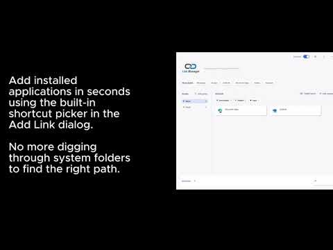 Windows Link Manager – Organize Shortcuts & Workflows on Windows 11