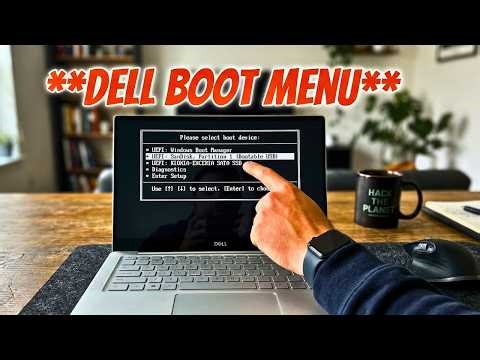 How to Boot from USB on Dell Laptop (Windows 11/10)