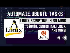 Learn Linux Scripting in 30 Minutes | Automate Ubuntu Tasks