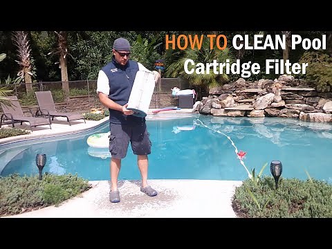 HOW TO Clean a Pool Cartridge Filter (Hayward) - POOL SERIES