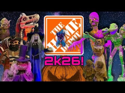 Home Depot Halloween 2026 Animatronics UNLEASHED! #animatronics #costume #homedepothalloween #wow