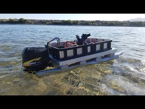 RC Pontoon Boat Build (DIY From Scratch)