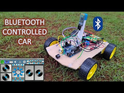 How to make a Bluetooth controlled car using Arduino with lights & horn || 100% working