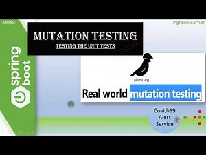 JUnit to Mutation Testing | PIT - Java Library | Mutation Testing | PIT + Spring Boot - Handson ⌨