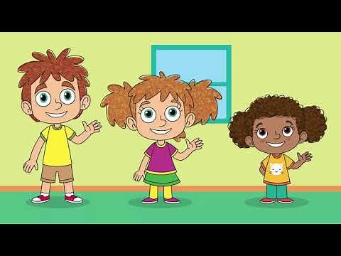 Doodle Town Level 1 Unit 1 Song 'Look, Look, Look'