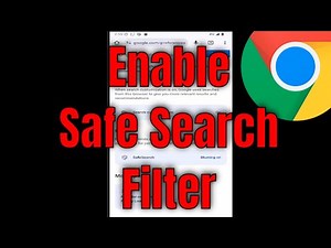 Turn on Safe Search Filter In Chrome [Guide]