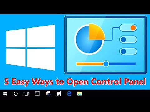 5 Ways to Open Control Panel in Windows 11 & 10 + Add Icon to Desktop