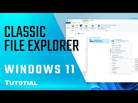 Windows 11: Enable classic File Explorer (2025)