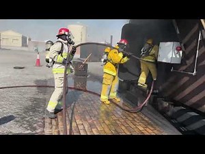 Advanced Fire Fighting Training with Real Time Practical