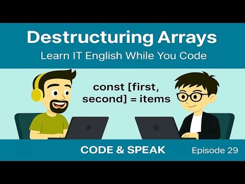 29. Destructuring Arrays in Javascript