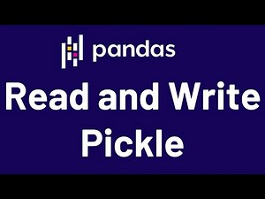 Pandas Pickle DataFrame | Python