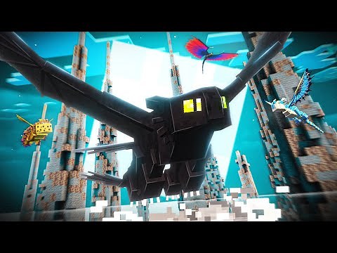 Turning Minecraft Into How To Train Your Dragon...
