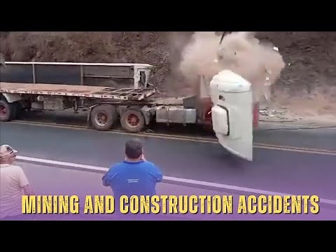 21 Dangerous Heavy Equipment Accidents Caught on Camera Mining and Construction Fails Compilation