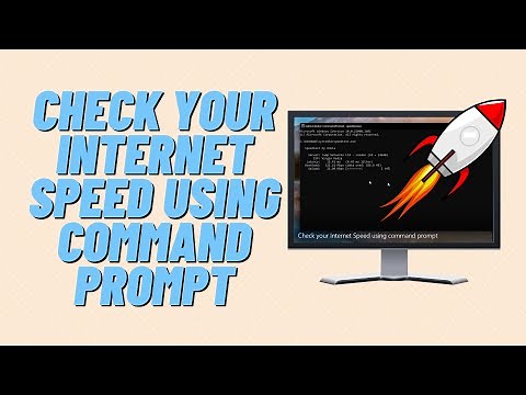 Check Your Internet Speed Using Command Prompt