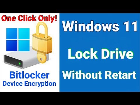 How to LOCK Bitlocker on Windows 11 Without Restart - Youtube
