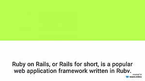 Ruby on Rails Tutorial for Beginners