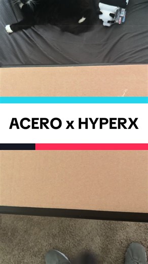 ACERO x HYPERX Unboxing - HyperX Gear for Valorant Small Streamers
