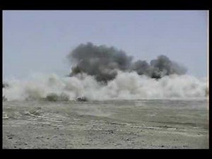 155mm XM982 demonstration