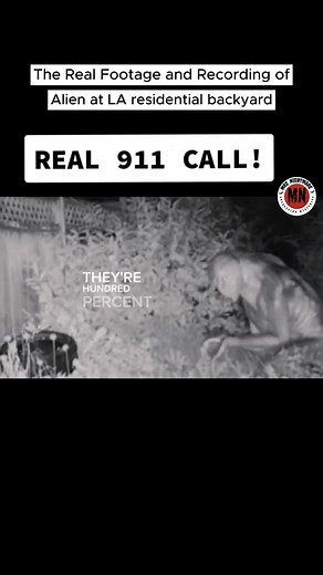 Real Footage of Aliens Crashed in Las Vegas Residential Home Backyard