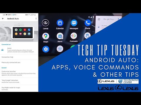 Android Auto How To - Voice Commands, Apps & More - Tech Tip Tuesday