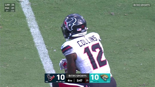 Collins costly fumble late in fourth quarter