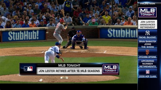 MLB Tonight on Lester retiring