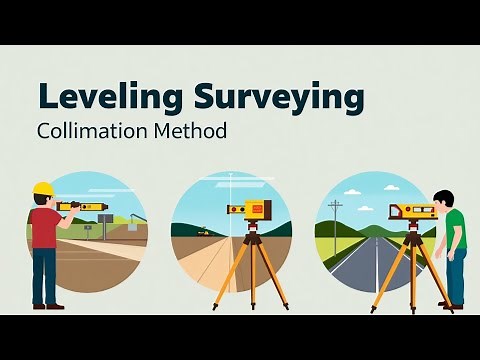 Height of Instrument Method in Leveling | Collimation Method | Reduced Level | Surveying