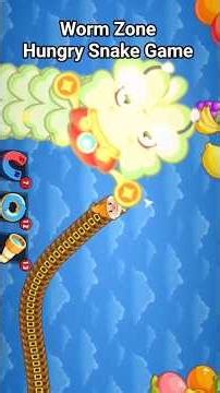 Worm Zone Hungry Snake Game #wormszone #snake #snakegame #satisfying #satisfyingvideo #gameplay