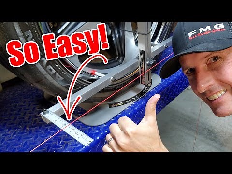 How To String Align Your Wheels IN SECONDS with QuickString, from QuickTrick Alignment!