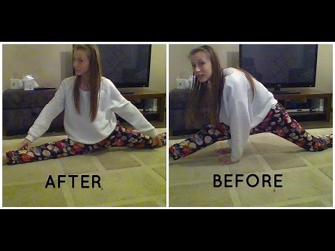 how to do the splits in ONE DAY! | Evie White