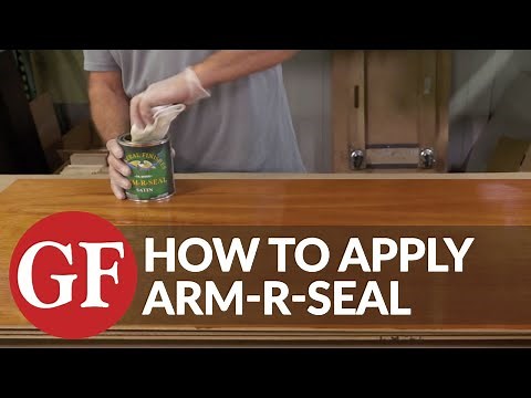 HOW TO APPLY ARM-R-SEAL URETHANE TOPCOAT | General Finishes
