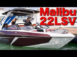 This is what a wakeboat looks like. Malibu Boat 22LSV [Photography cooperation: fairwind]