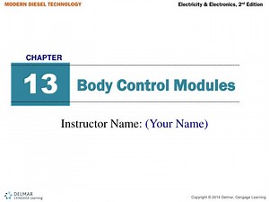 Body Control Modules - SlideServe