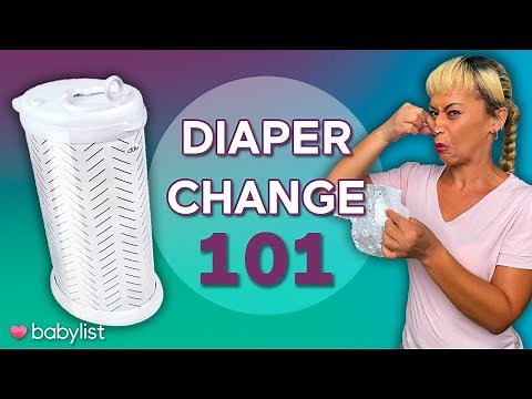 How To Change A Diaper EASY!! *step by step guide* | Babylist
