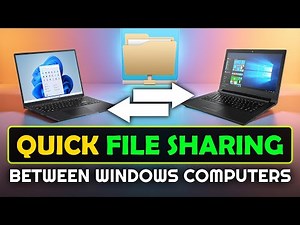 How To Share Files Between Windows PCs Using Quick Share For Windows | Quick and Easy File Sharing