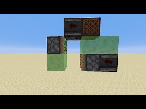 Manual flying machine engine | Minecraft Java 1.16