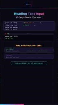 Java Scanner Class — Take User Input Super Easy (Beginner Guide) | TailorTech