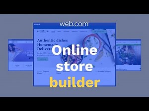 Build an Online Store and Sell More Online | Web.com eCommerce
