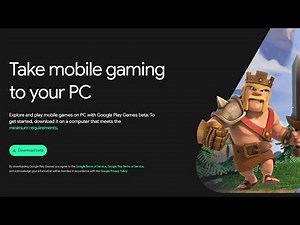 How To Install and Play Google Play Games On Your Windows PC