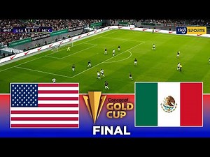 USA vs Mexico | CONCACAF Gold Cup 2025 Final | Full Match & Goals | Highlights