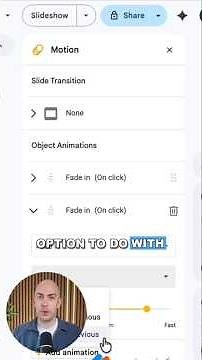 How to Sequence Object Animations in Google Slides ⚡ #tutorial