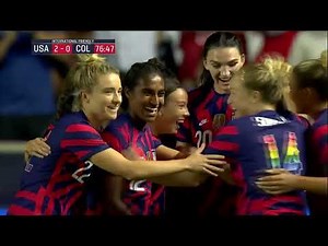 USWNT vs. Colombia: Extended Highlights – June 28, 2022