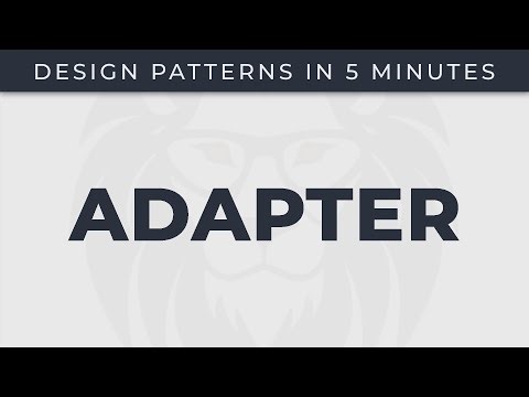 Adapter - Design Patterns in 5 minutes