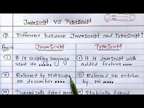 Difference Between Javascript & Typescript | Web Development | Learn Coding