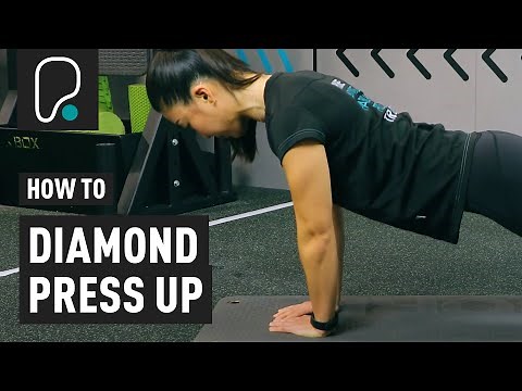 How To Do A Diamond Push up