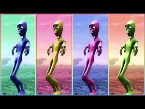 4x Alien Dance | Funny Alien Mix
