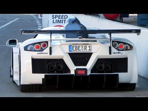 Gumpert Apollo S Sound - Start Ups, Revs & Fly Bys